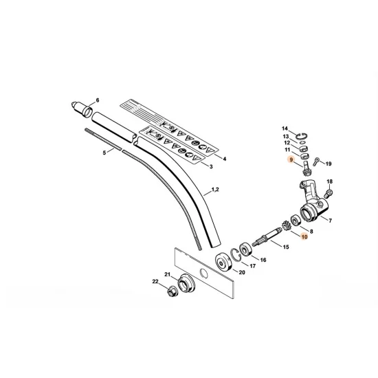STIHL   Zestaw zębnika 4133 640 7300